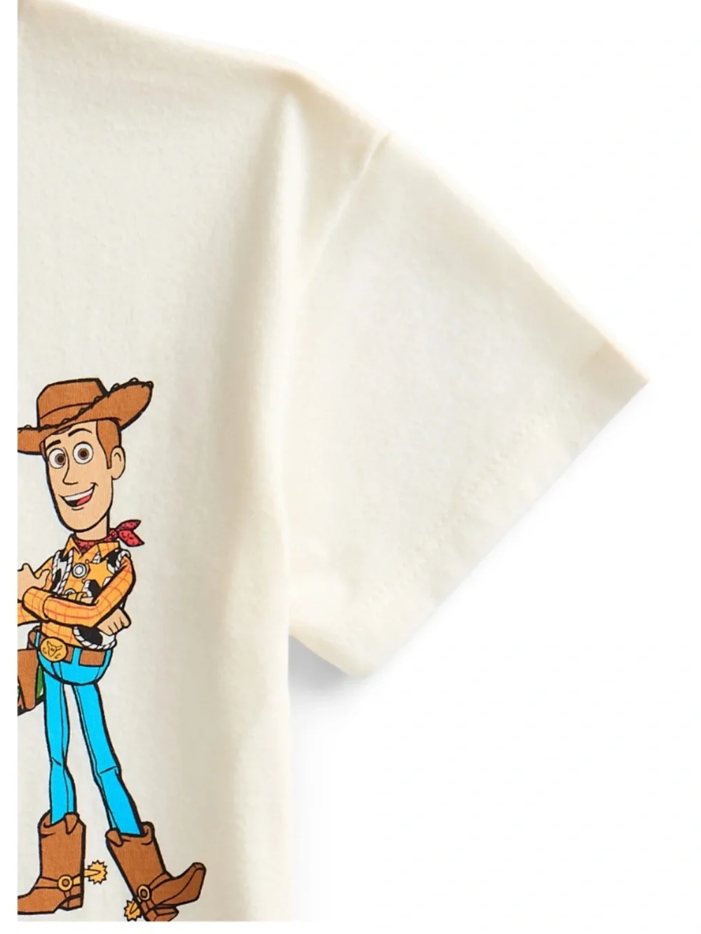 Toy Story Unisex Ivory Tee Shirt Size 5T NWT